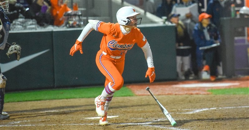 Cagle homered twice for all four Clemson RBIs. (File photo)