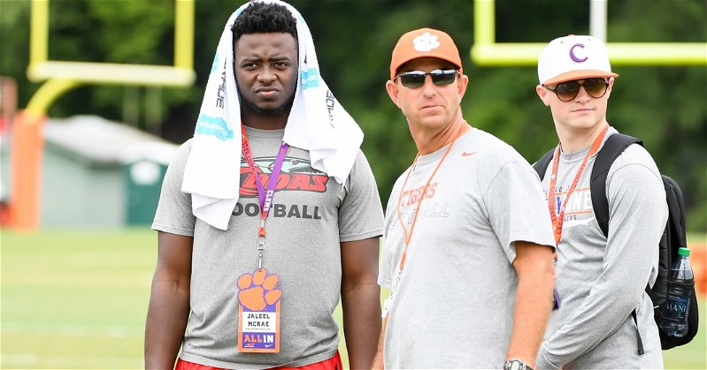 Clemson recruiting marches on despite restrictions