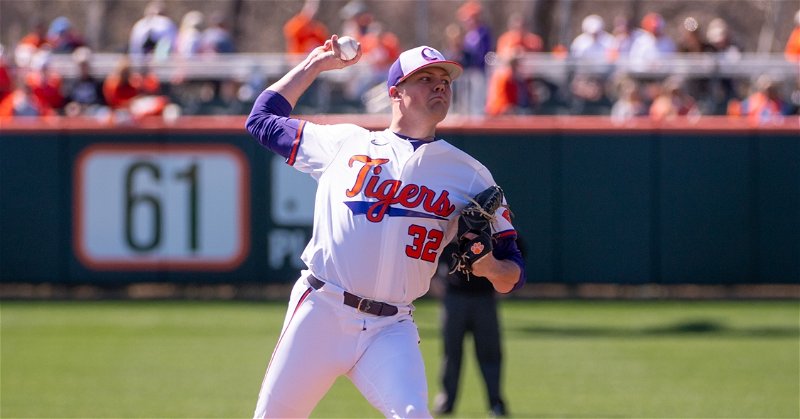 Clemson baseball looks to get off on the right foot hosting Indiana out of the Big Ten this weekend. Mack Anglin will get the start Friday. (ACC file photo).