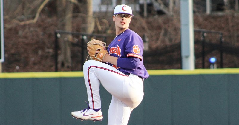 Nick Hoffman gave the Tigers a strong start. (Clemson athletics photo)