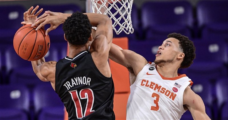 Clemson has a path to a top-4 ACC Tournament seed if it continues its run. (ACC photo)