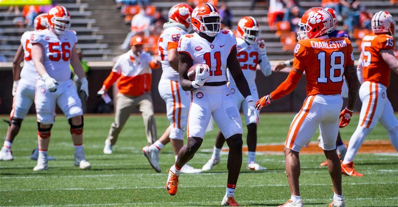 Clemson spring game takeaways: Depth building on lines, sophomore WR stands out