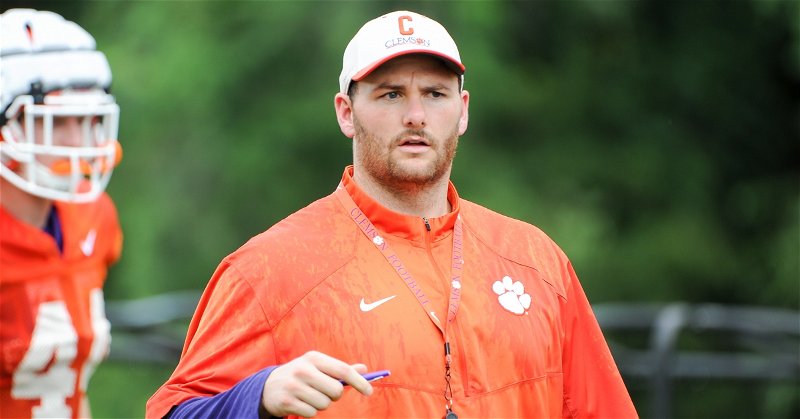 Thomas Austin is the new offensive line coach at Clemson 