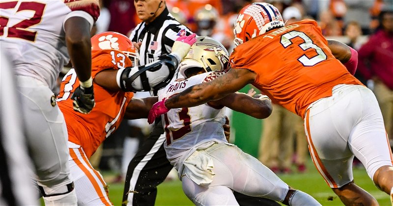 Clemson is now in the top-20 in sacks and TFLs, where a Brent Venables' defense typically is this time of year. 