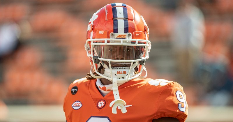 Travis Etienne leaves Clemson with just about any record you can name (ACC photo). 