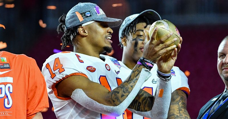 Diondre Overton won a pair of national titles with Clemson.
