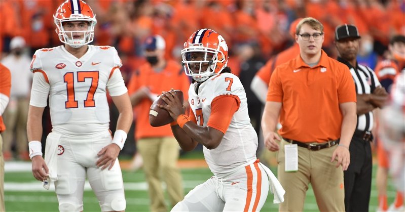 Tony Elliott on why Clemson isn't rotating QBs, the playbook, and tempo