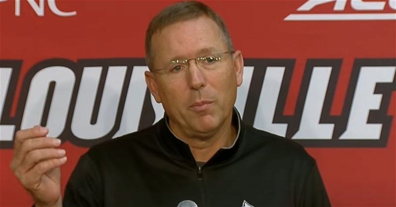 WATCH: Louisville coach previews Clemson matchup