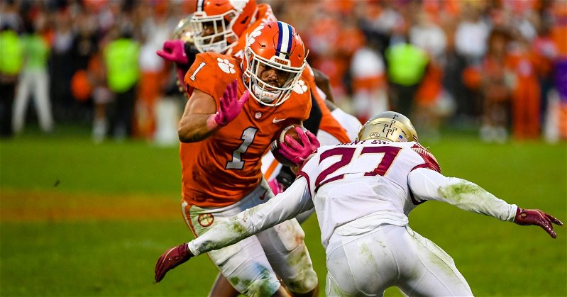 Clemson has found something in the ground game in the freshman duo of Will Shipley and Phil Mafah, with sophomore Kobe Pace slated to return this week.