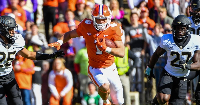Clemson's increased rushing efficiency could be the difference next week in Orlando.