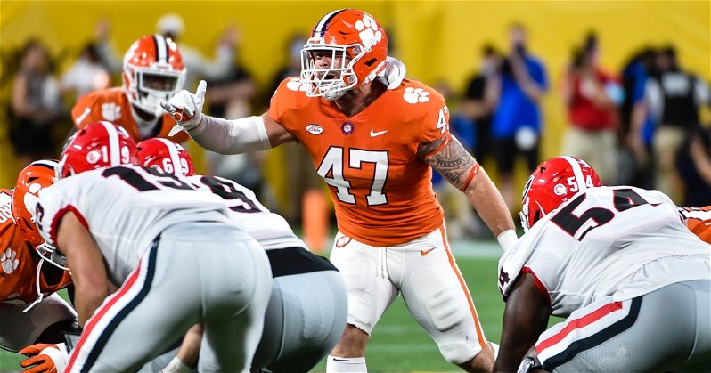 The honor is the first of Skalski’s six-year career at Clemson.