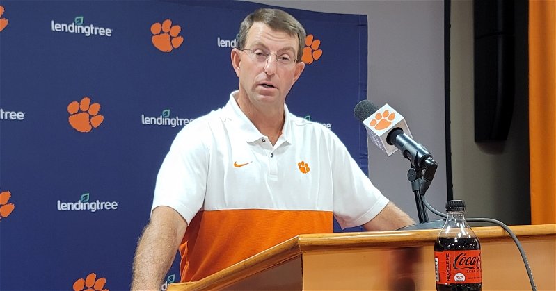 Swinney says Tigers are better because they are healthier