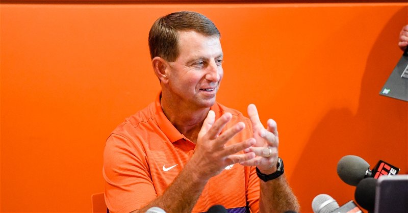 Swinney updates player availability, thoughts on opener against Georgia