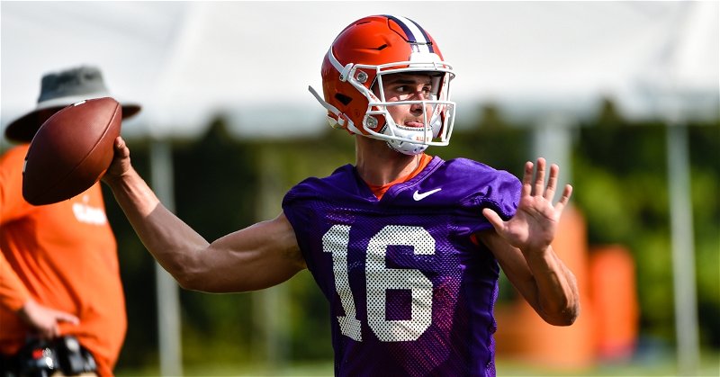 Young QBs showing Tigers head coach plenty early in camp