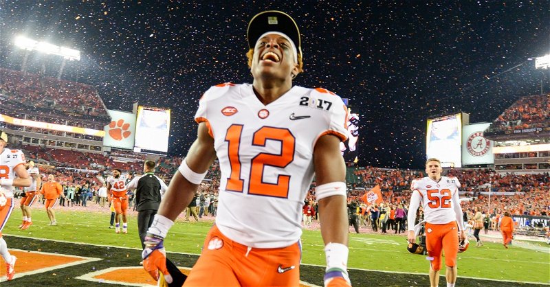 Wallace left Clemson tied for the most games played by a Tiger (59).