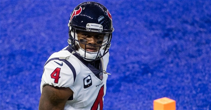 Watson is on the active roster but not playing for the Texans (Photo: Trevor Ruszkowski / USATODAY)