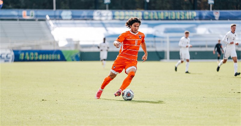 Barber signs with Sporting KC (Photo courtesy: Clemson Athletics)