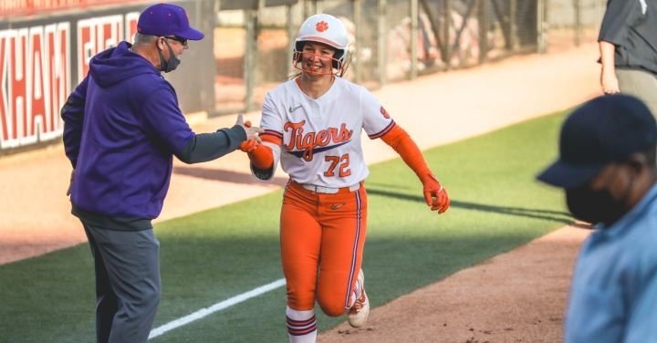 Cagle is among 10 finalists remaining for the top player in softball this year. (Clemson athletics photo)