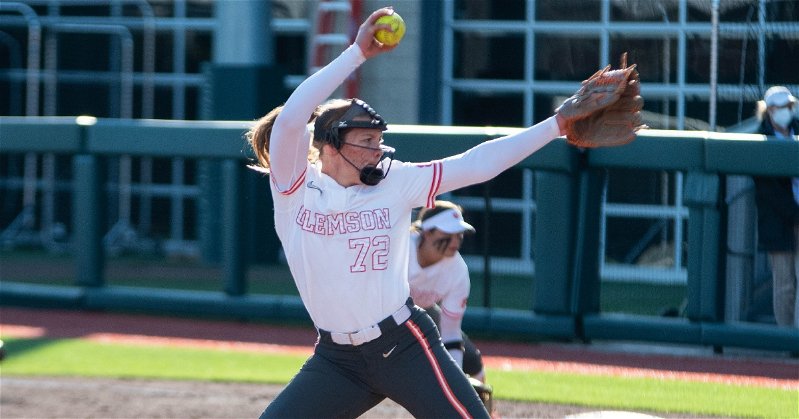 Cagle picked up her 14th win of the season (ACC photo).