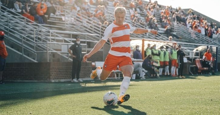 Johnson scored twice to put the No. 1 Tigers over the top against the Orange (Clemson/Lawton Hilliard)