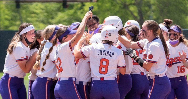 Clemson won in walk-off fashion for a second-straight game against the Wolfpack. (Clemson athletics photo)