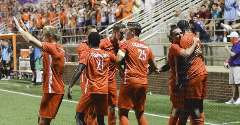 The goals came in bunches in the second half. (Lawton Hilliard/Clemson Athletics)