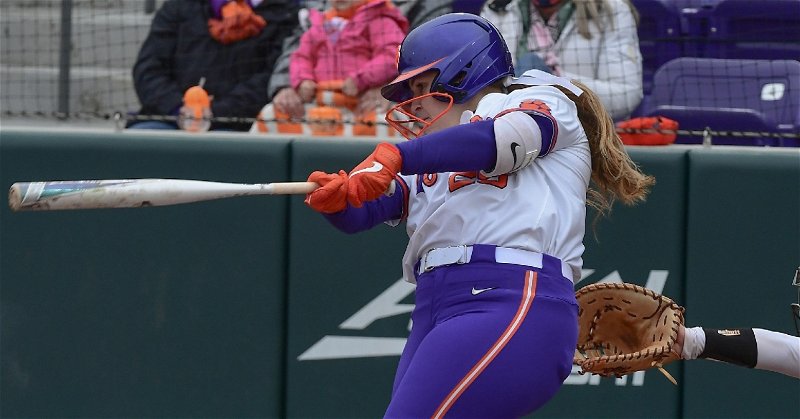Guimbarda's two-run home run propelled the Clemson offense on Wednesday (file photo).