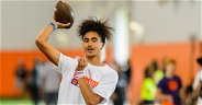 Sun's out, guns out: Iamaleava, Uiagalelei highlight morning session of Swinney camp