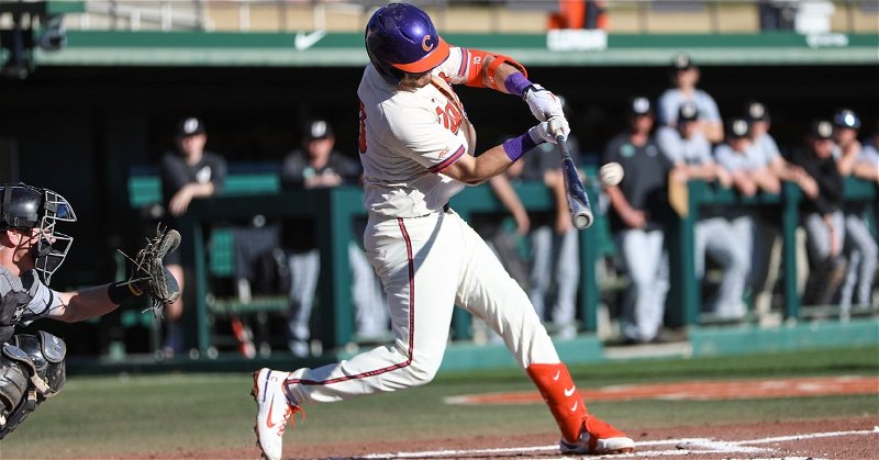 Bryar Hawkins and the Clemson bats will look to pick it up this weekend.