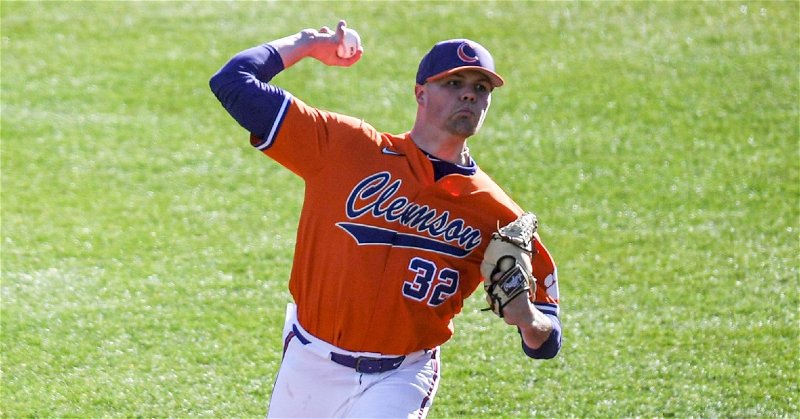 Mack Anglin anchors Clemson's weekend staff hosting top-10 FSU after wins in three of the last four ranked matchups. (Photo: Ken Ruinard / USATODAY)