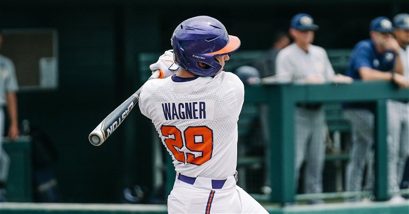 Max Wagner has projections as high as the first round of the MLB draft this month. (Clemson athletics photo)