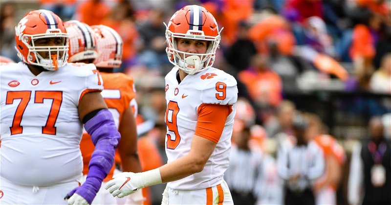 Jake Briningstool and the rest of the Clemson offense will be showcased in the spring game on April 15.