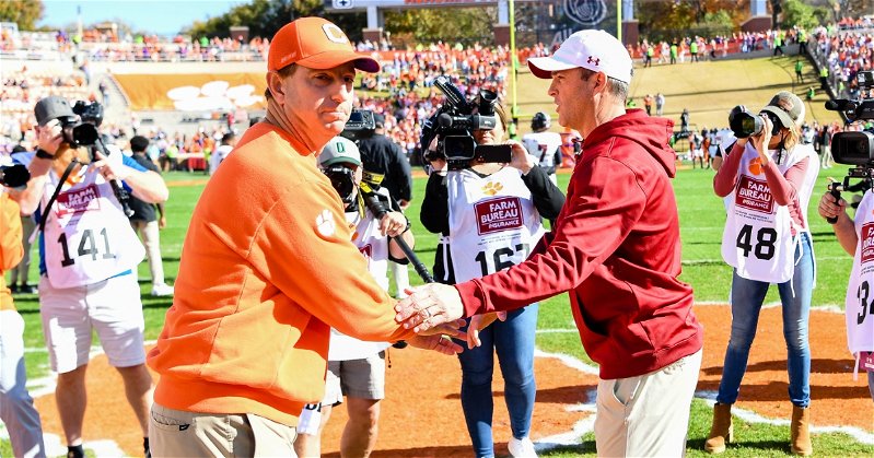 Clemson dropped and South Carolina made its way into the Coaches Poll top-25 this week after a 31-30 Gamecocks win Saturday.