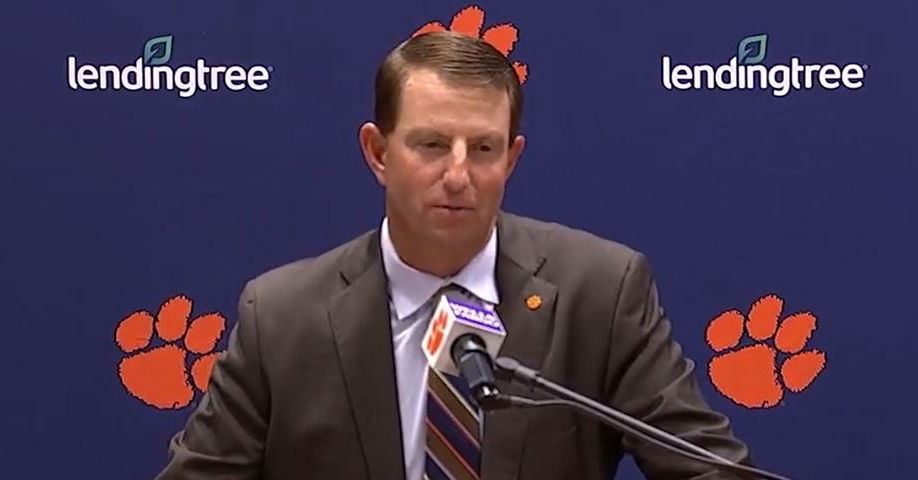 WATCH: Dabo Swinney Updates Latest On Injuries, Breaks Down Win Over La ...