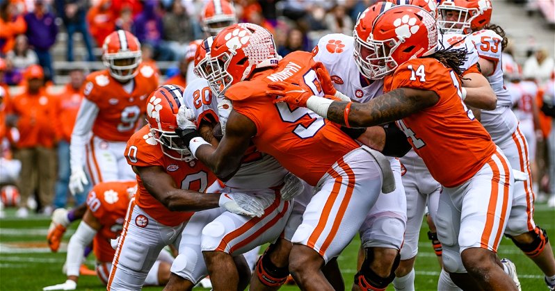 Clemson's defense looks to already be in midseason form