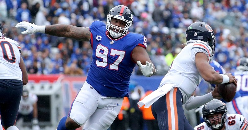 Dexter Lawrence led his position group against the run and as a pass rusher this year.  (Photo: Brad Penner / USATODAY)