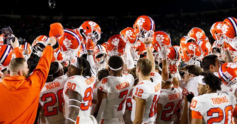 Clemson fell seven spots in the Coaches Poll to No. 12.
