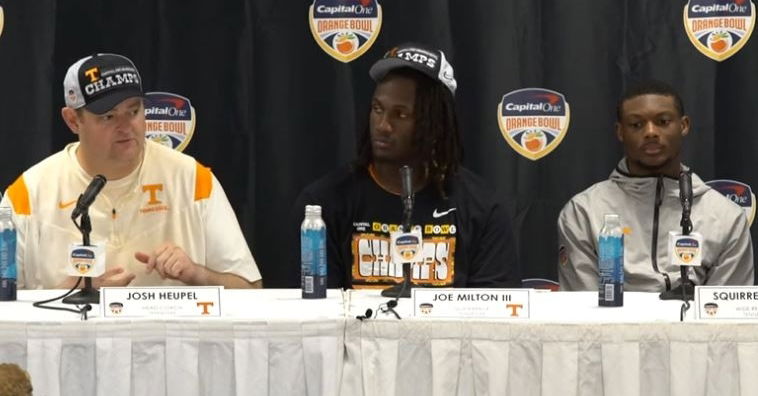 WATCH: Josh Heupel, Tennessee Players React To Win Over Clemson | TigerNet