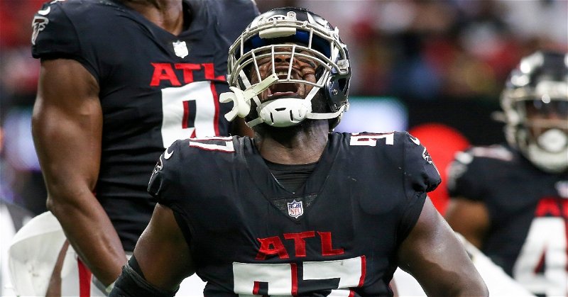 Grady Jarrett sees the intent of the rule but he feels like he was punished for enforcement that didn't apply to him. (Photo: Brett Davis / USATODAY)