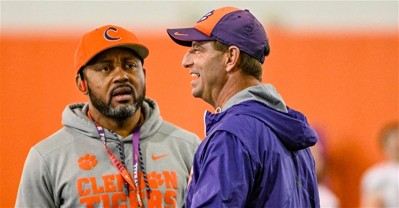 Dabo Swinney and Mike Reed are recognized as two of the ACC's best coaches.