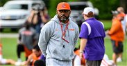 Sweatsuit wearing Mike Reed is in Clemson to 'finish the job'