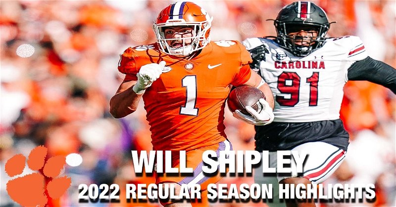WATCH: Will Shipley 2022 regular season highlights