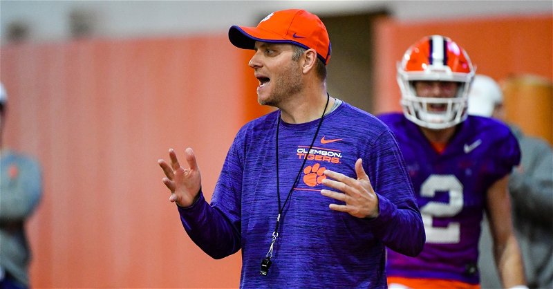 Clemson has fired Brandon Streeter after one full year on the job as offensive coordinator.