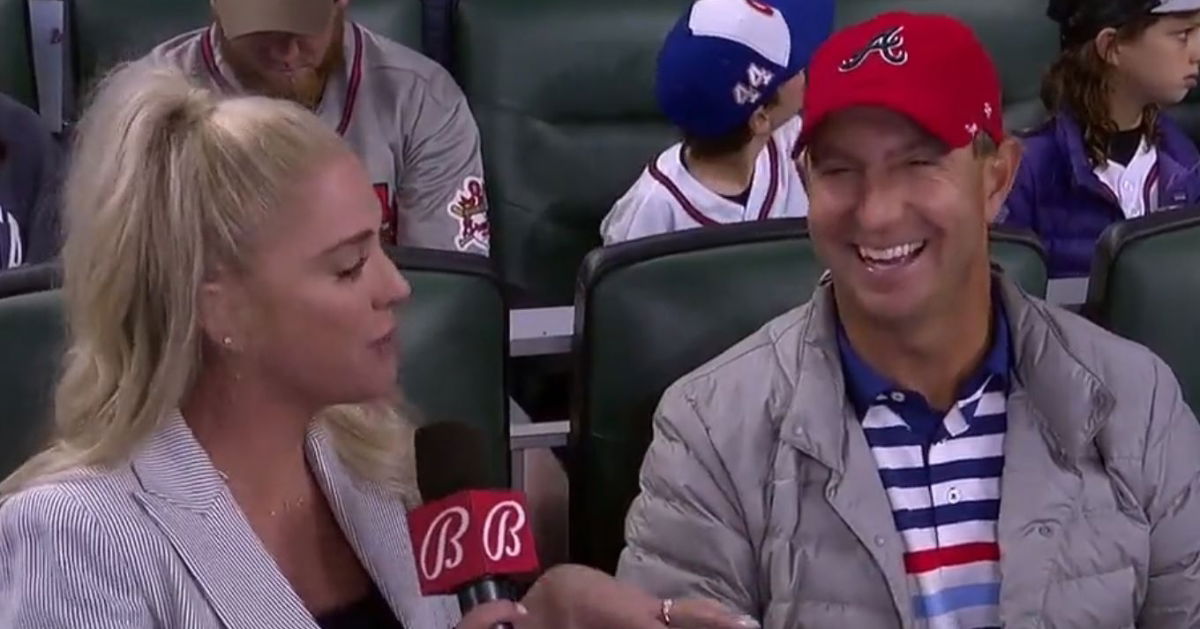 WATCH: Dabo Swinney Attends Braves Game | TigerNet