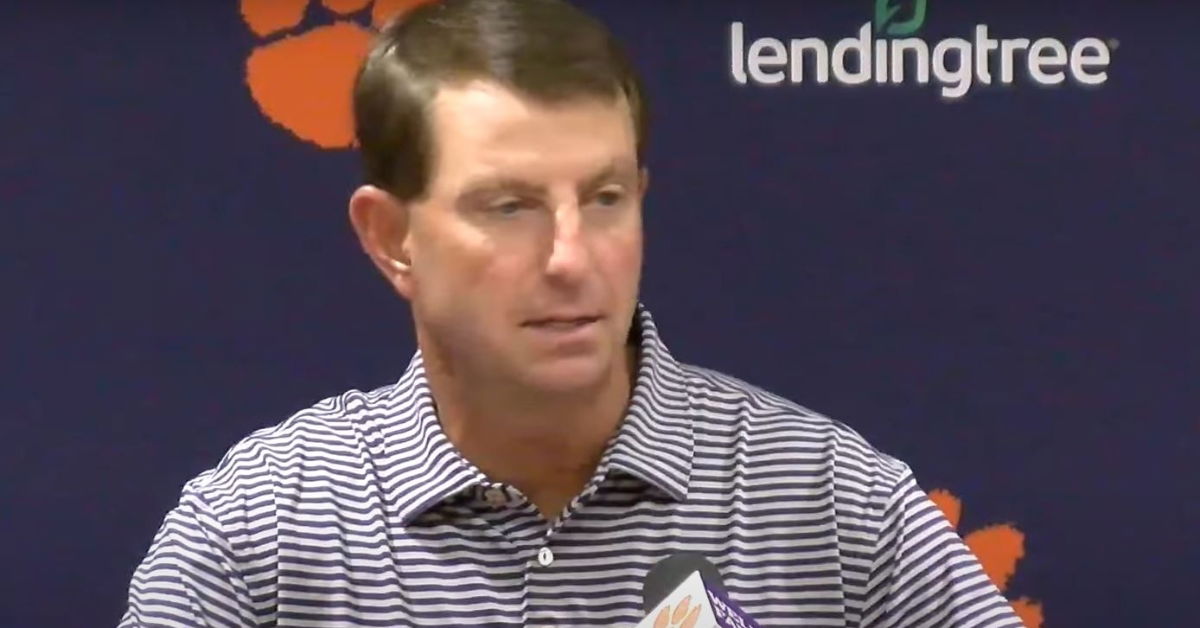 Live Updates From Dabo Swinney Press Conference | TigerNet