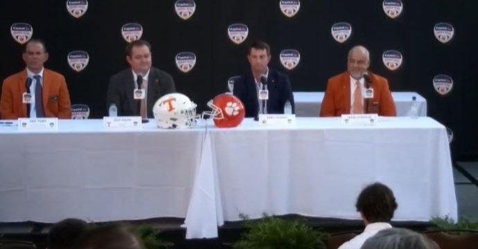 Clemson uniforms for 2022 Orange Bowl