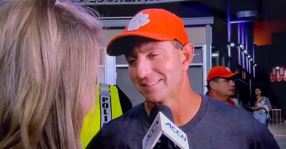 WATCH: Dabo Swinney Talks Bresee Family, Praises La Tech Head Coach For ...