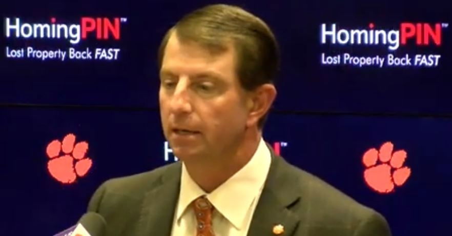 WATCH: Dabo Swinney Reacts To Loss To South Carolina | TigerNet