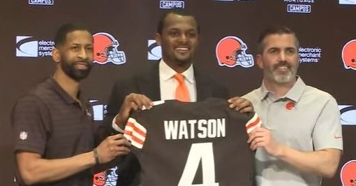 Deshaun Watson begins a new chapter in Cleveland while having to answer for his last couple years in Houston.