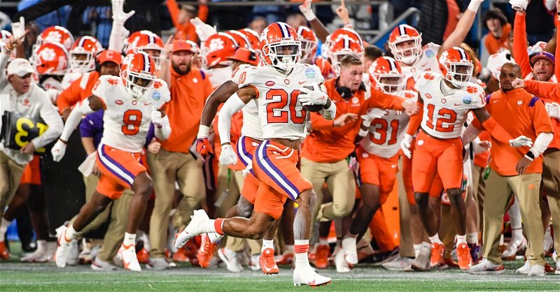 Nate Wiggins' 98-yard TD return was a part of a big night for Clemson defending the red zone against UNC.